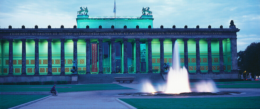 View of the old museum, Berlin, Germany