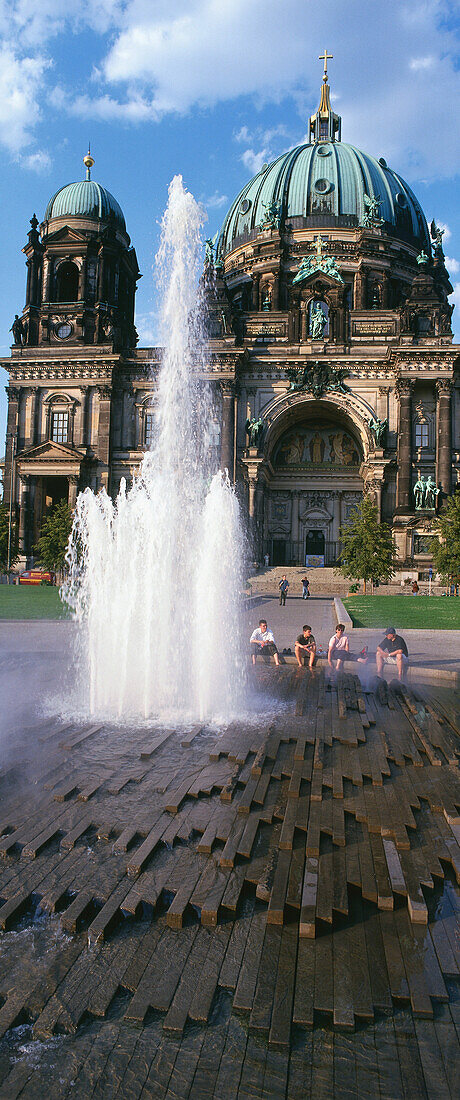 View of Berlin cathedral, Berlin, Germany