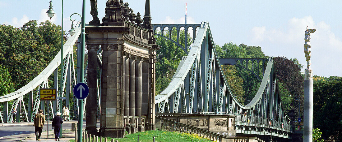 Glienicker Brücke, Berlin, Deutschland