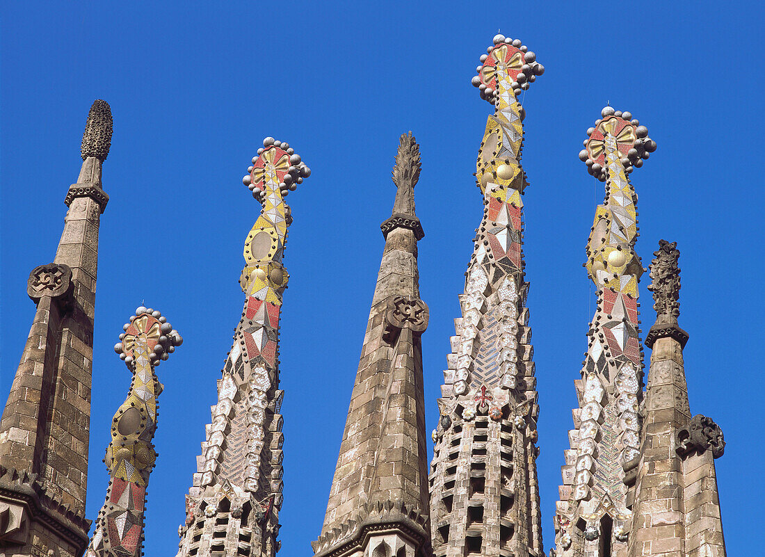 Sagrada Familia, Antoni Gaudi, Barcelona, Spanien