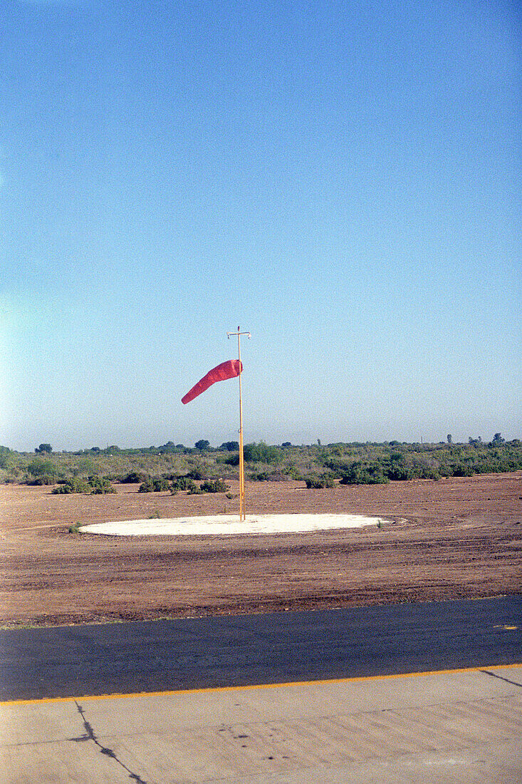 Windsack, Flughafen, Mexico City, Mexiko