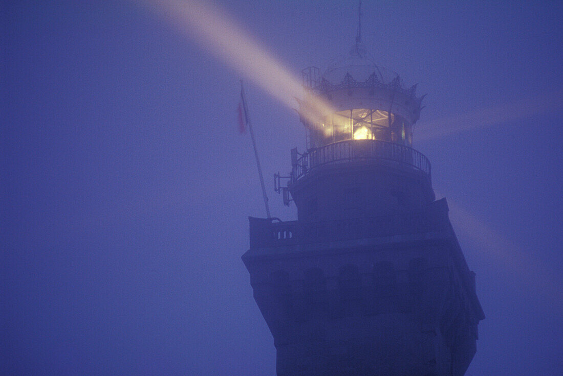 Leuchtturm Phare de Eckmühl, Bretagne, Frankreich