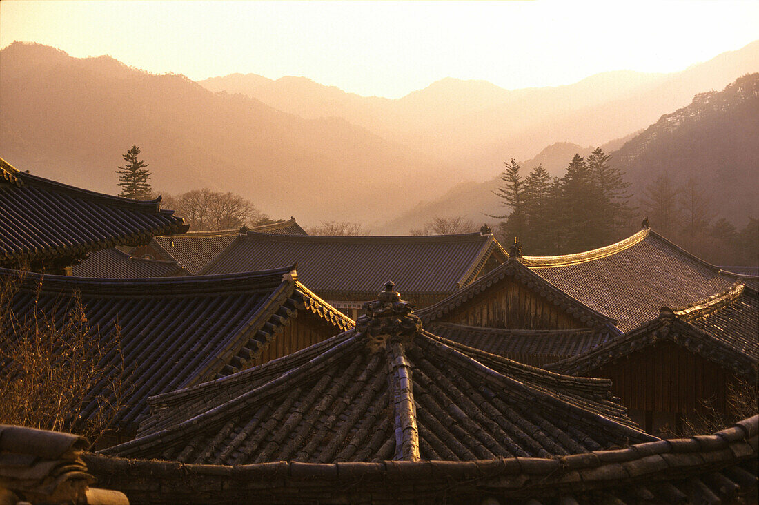 Haein-sa monastery in Kayasan Mountains UNESCO world heritage, , Haein-sa, Kayasan National Park South Korea, Asia