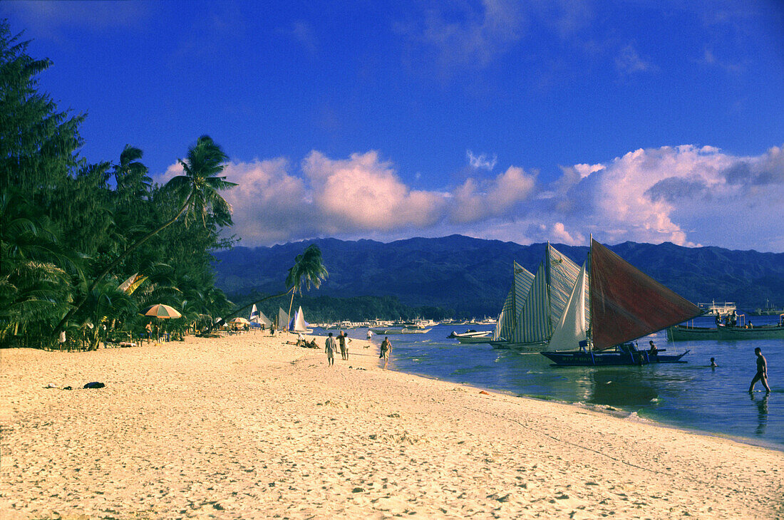 Boracay beach, Boracay Island, Philippines