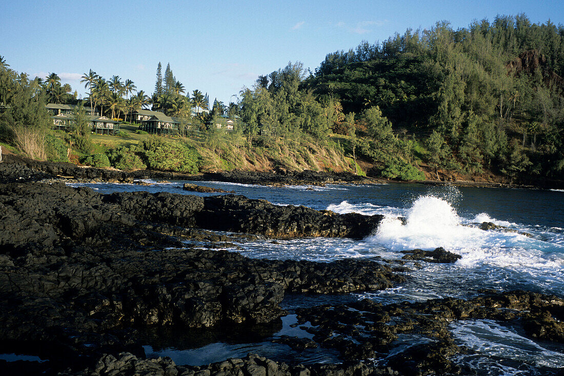 Coastline & Sea Ranch Cottages, Hotel Hana-Maui, Hana, Maui, Hawaii, USA