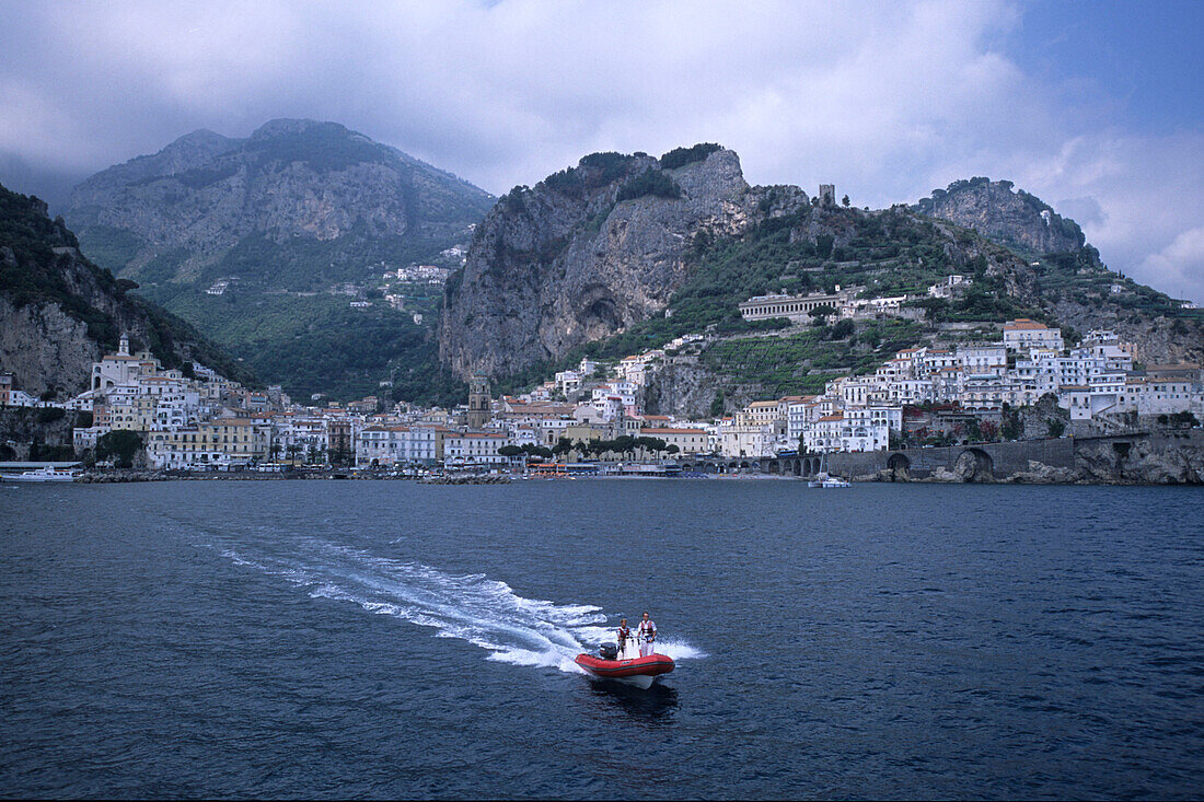 Royal Clipper Zodiac, Amalfi, Kampanien, Italien