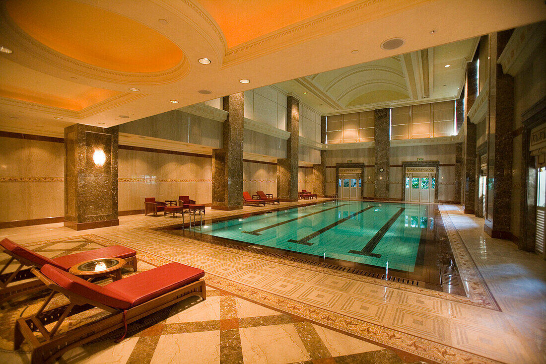 Empire Hotel Indoor Pool, The Empire Hotel & Country Club, Brunei Darussalam, Asia