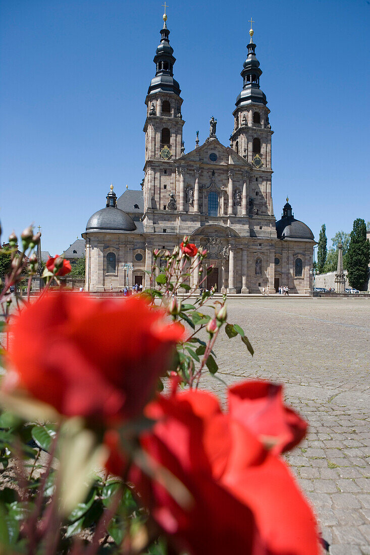Kathedrale in Fulda, Rhön, Hessen, Deutschland
