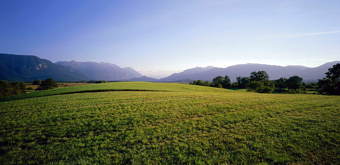 Rolling landscape, Upper Bavaria, Germany