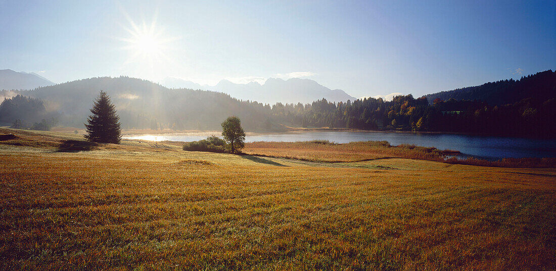 Geroldsee, Werdenfelser Land, Upper Bavaria, Germany