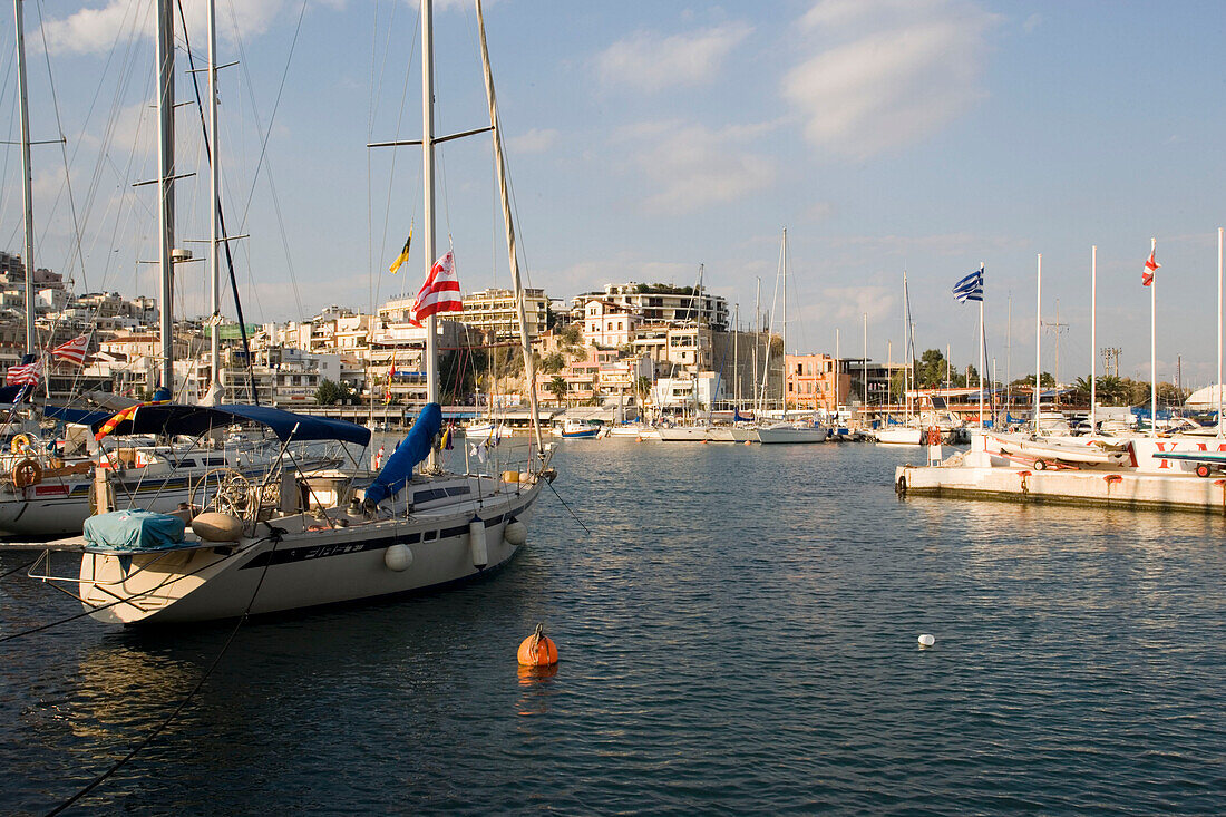 View insinde the main port of Piraeus, the harbour of Athens, Pireas, Athens-Piraeus, Greece