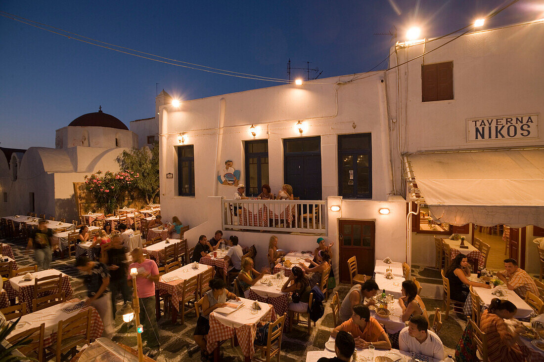 Nikos, Greek Tavern, Mykonos Town