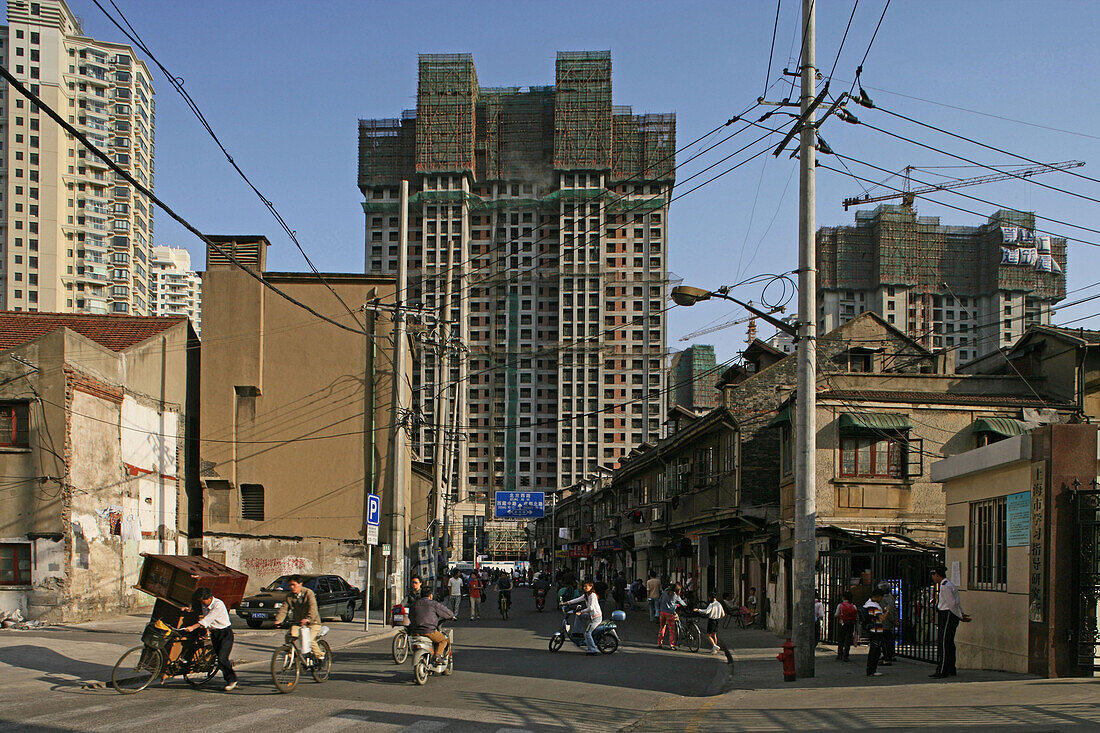 New and old cityscape, Shanghai