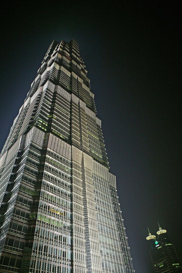 Jin Mao Tower, Lujiazui area, Pudong, Shanghai
