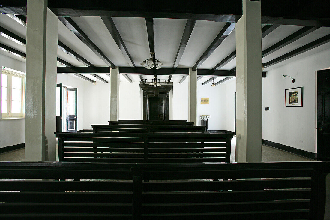 Jewish quarter, Hangkou,Synagoge im ehemaligen jüdischen Viertel im Stadtteil Hongkou, Zhuoshan Lu, Klein-Wien, in dieses Gebiet kamen bis 1941 ca 18000-19000 deutsche Juden, denn Shanghai war aufgrund des internationalen Status letztlich der einzige Ort,