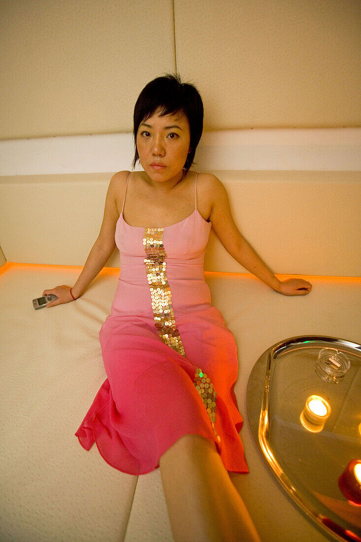 Mian Mian, author of Candy, VIP Room, Shanghai