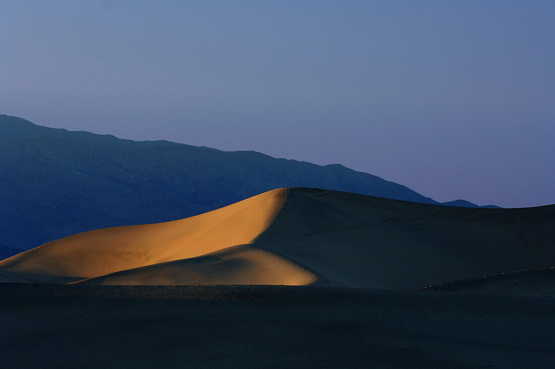 Sanddünen im Death Valley National Park, Kalifornien, USA