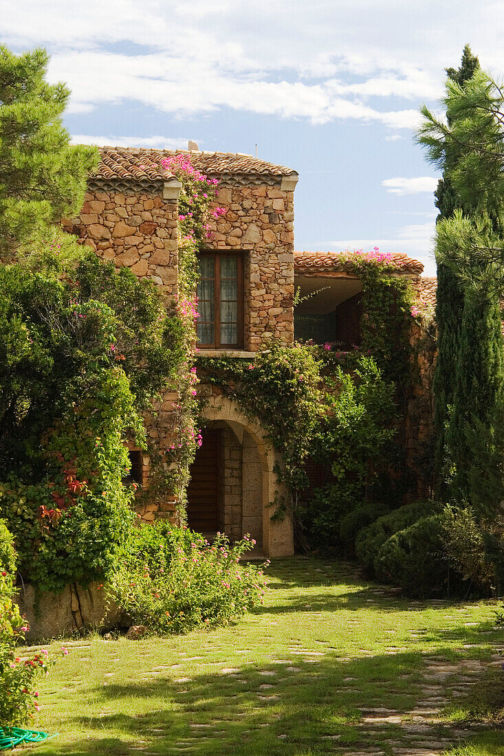 Mediterranean house, Capo Coda Cavallo, Sardinia, Italy