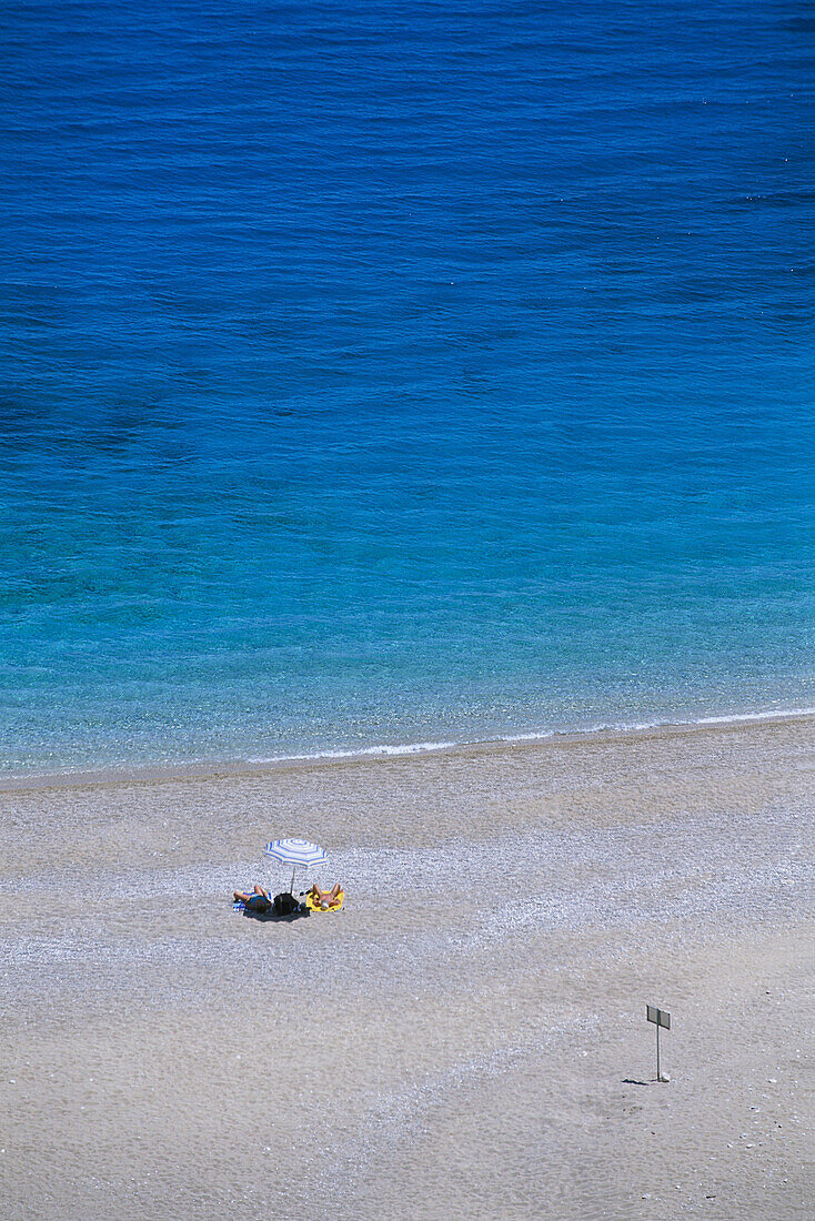 Beach of Agios Minas, Scarpanto, Dodecanese, Greece