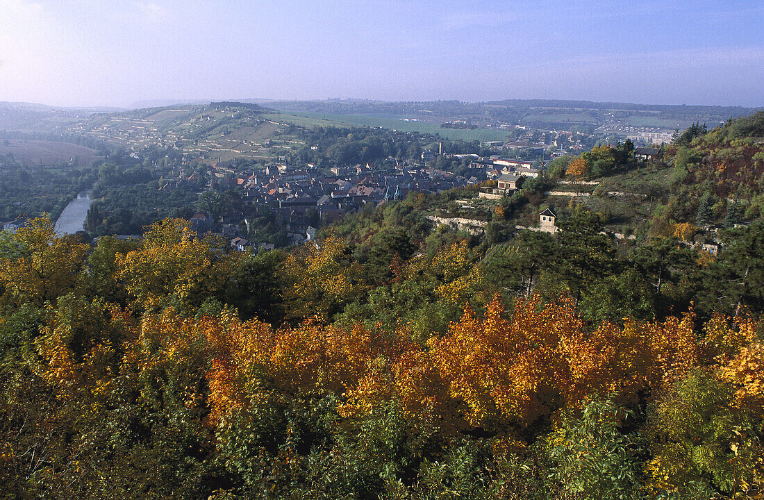 Unstruttal im Herbst, Sachsen Anhalt, Deutschland