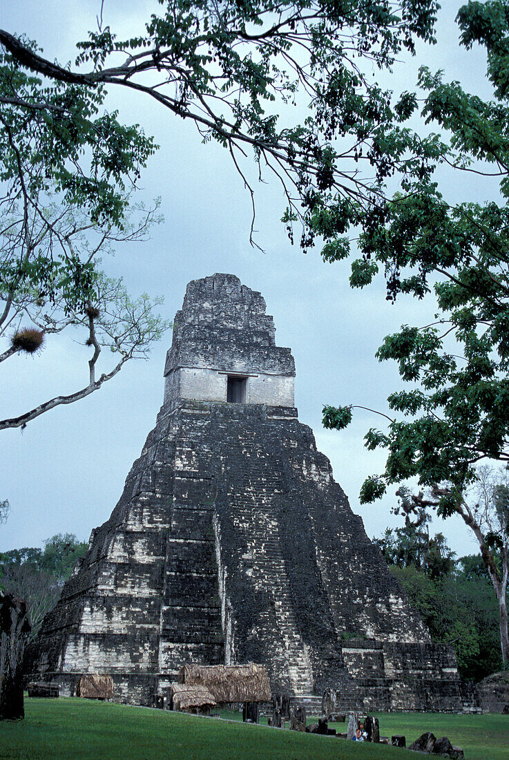 Jaguar Tempel, Tikal, El Peten, Guatemala