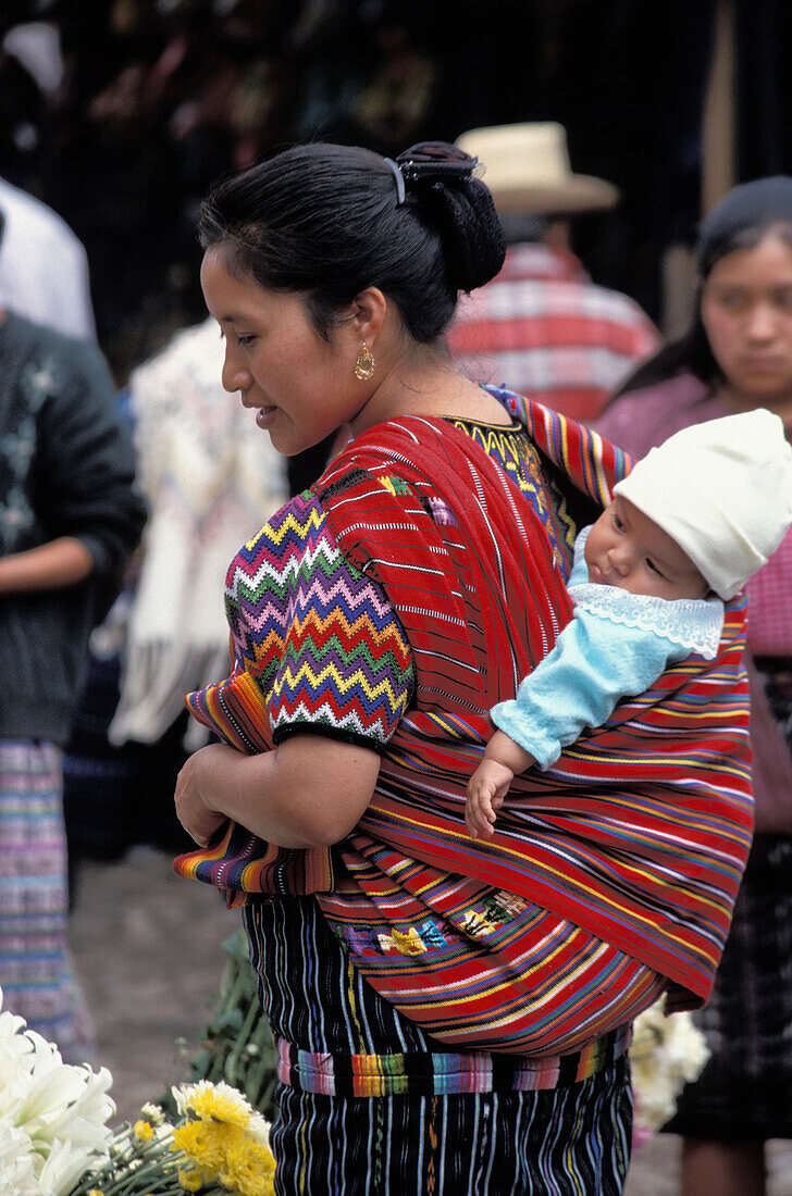 Donnerstagsmarkt, Chichicastenango, Guatemala