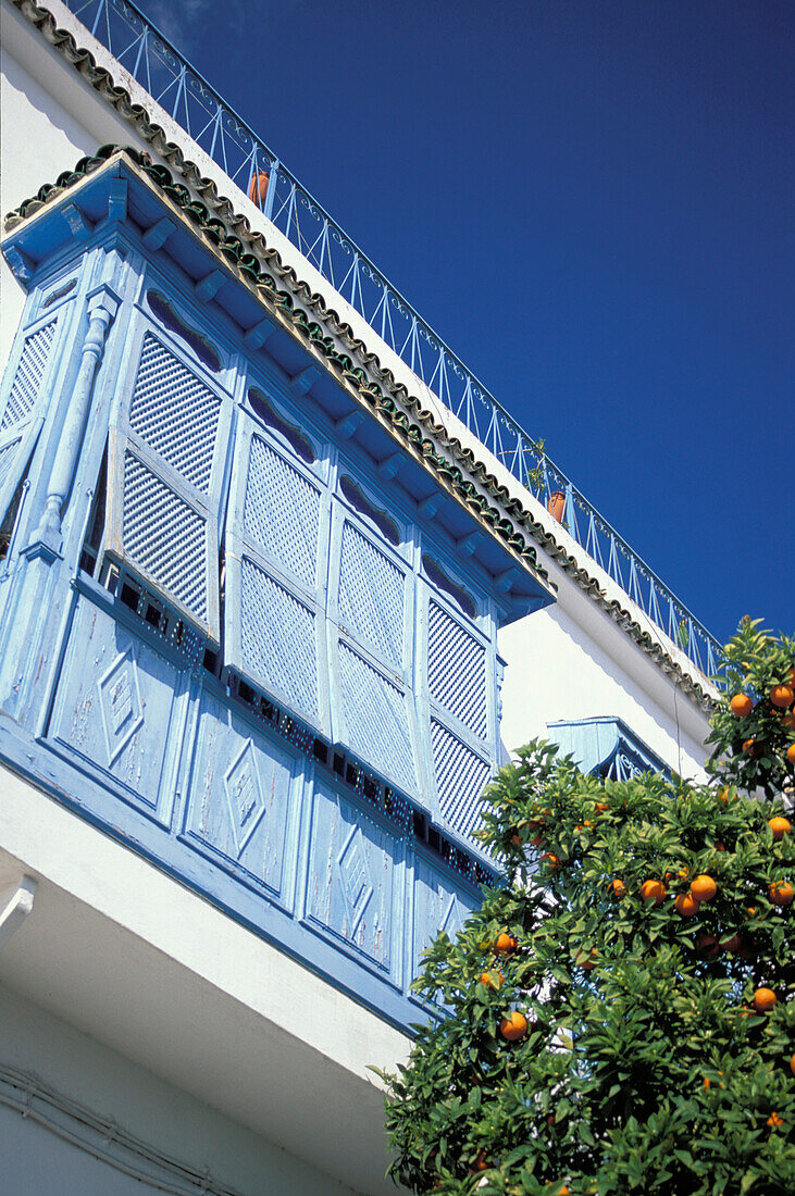 Building exterior, Sidi Bou Said, Tunisia