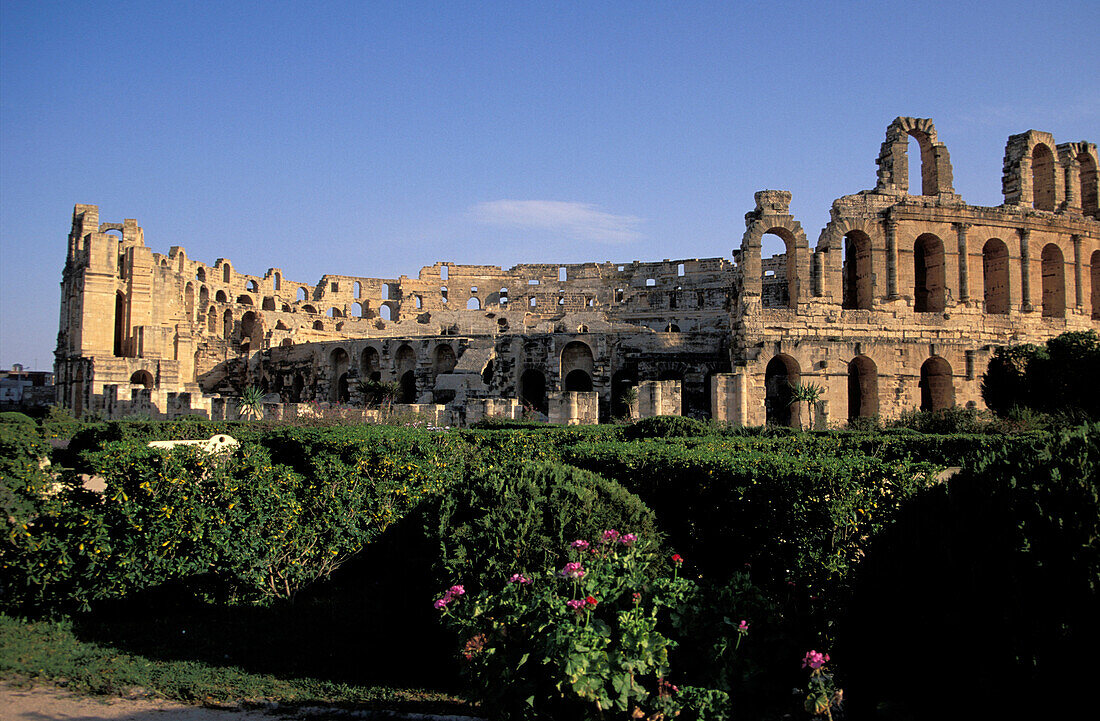 Amphitheater, El Jem, Tunesien