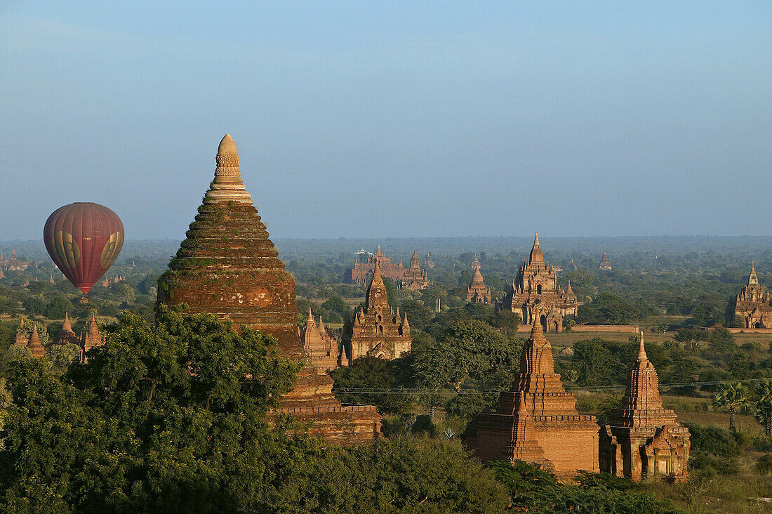 Hot air Balloon over Pagan, Myanmar