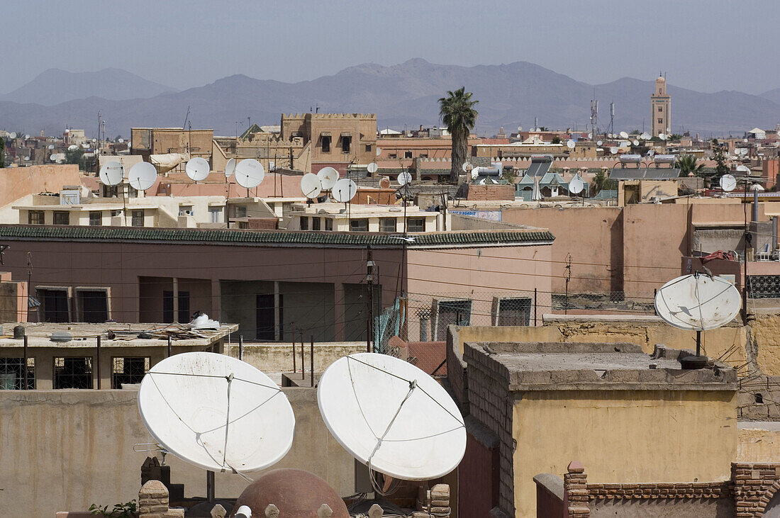 View from Palais el Badi, Marrakech, Morocco