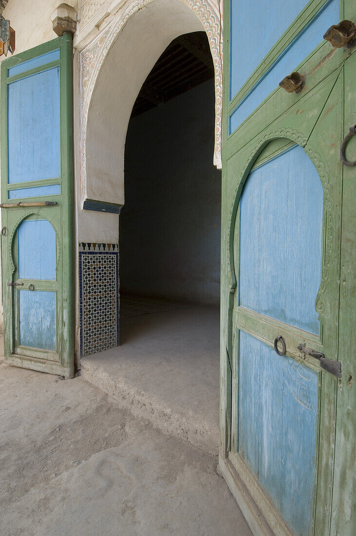 Tor von Kasbah, Rissani, Marokko