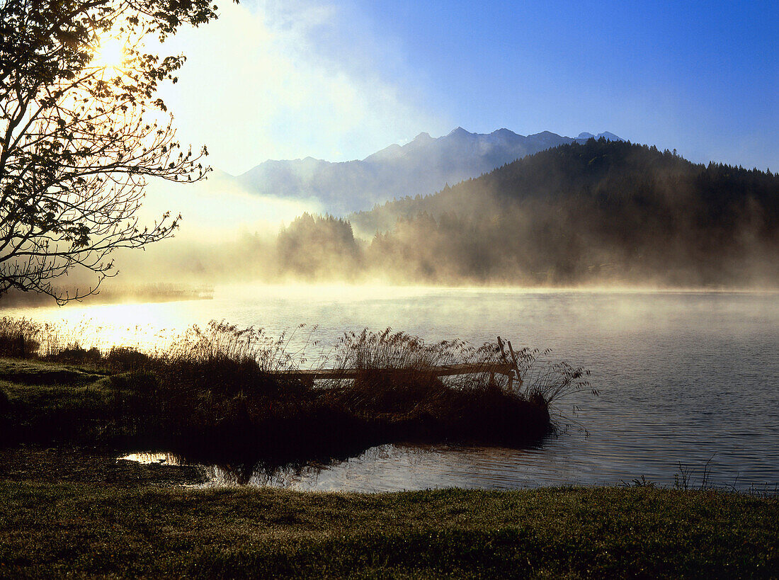 Geroldsee, Werdenfelser Land, Upper Bavaria, Germany