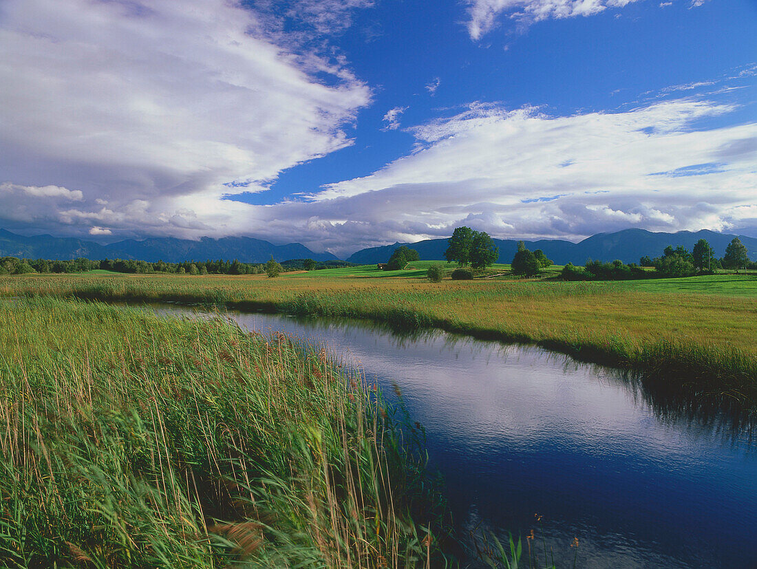 Landscape near Staffelsee, Upper Bavaria, Germany