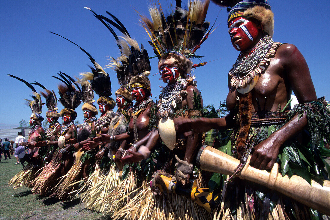 Papua Neuguineans, Port Moresby Cultural Festival, Port Moresby, Papua Neuguinea