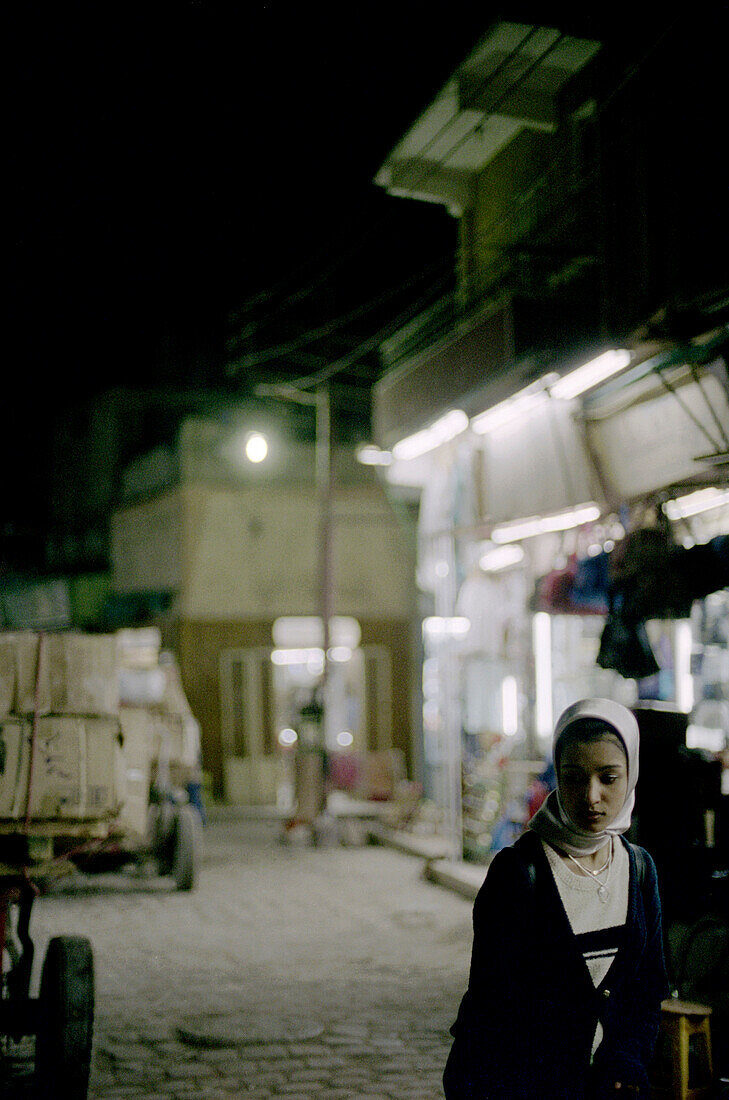 Junge Frau, Assuan, Ägypten