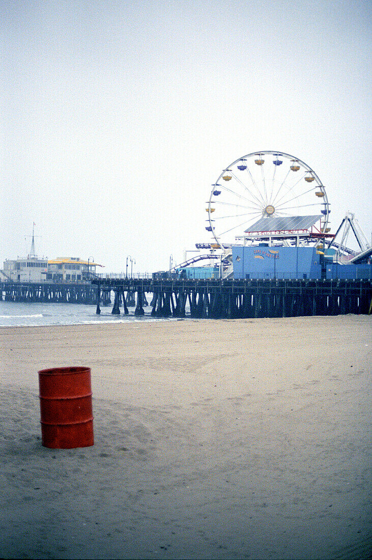 Santa monica pier, santa monica, los angeles, california, usa