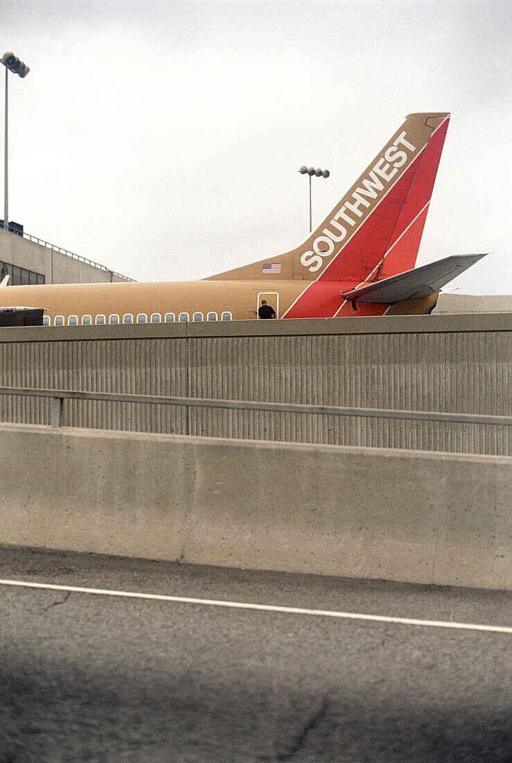 Flugzeug, Los Angeles, Califonia, USA