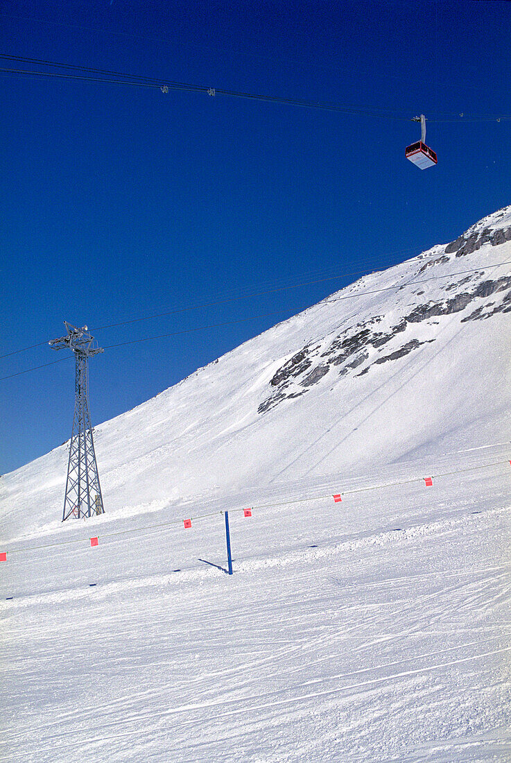 gondola, zermatt, switzerland