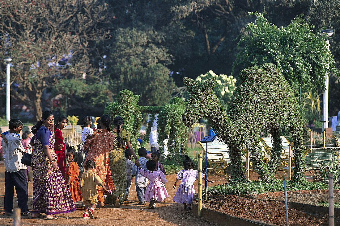 Park am Malabar Hill,Bombay, Indien