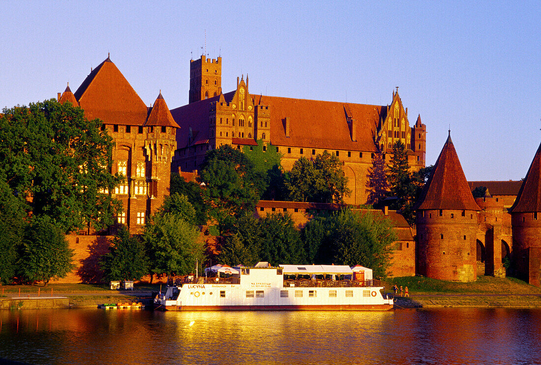 Castle of the Teutonic Knights in Malbork (13th - 14th centuries), Poland