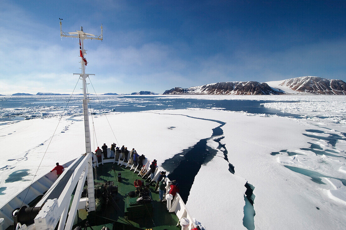 Eisbrecher, Svalbard, Norwegen