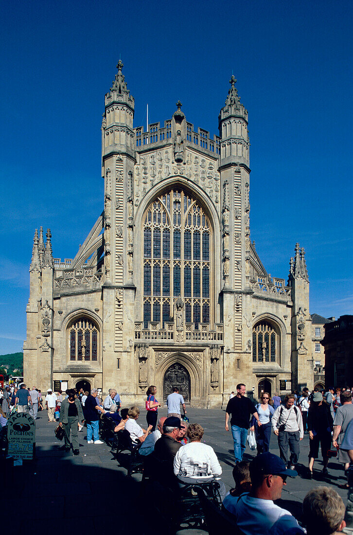 Kathedrale von Bath, Bath, Avon, England