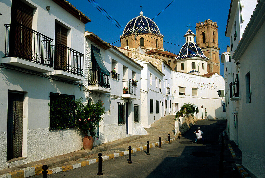 Kirche,Iglesia Virgen de Consuelo,Altea,Provinz Alicante,Spanien