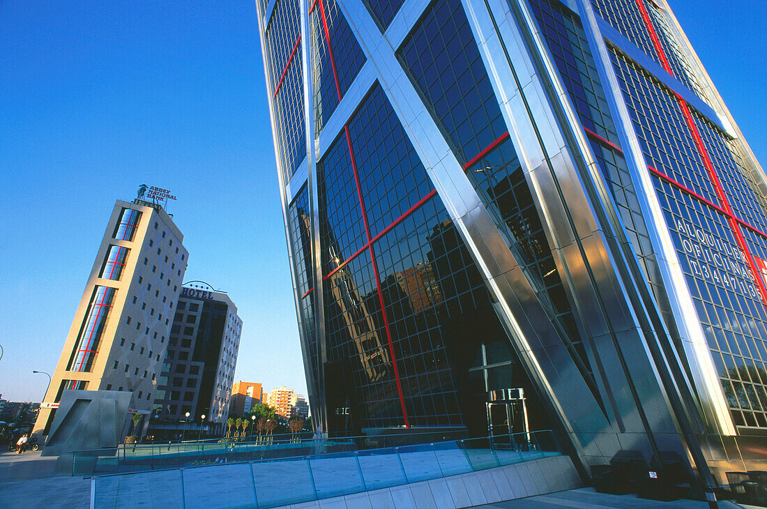 Plaza de Castilla,Madrid,Spain