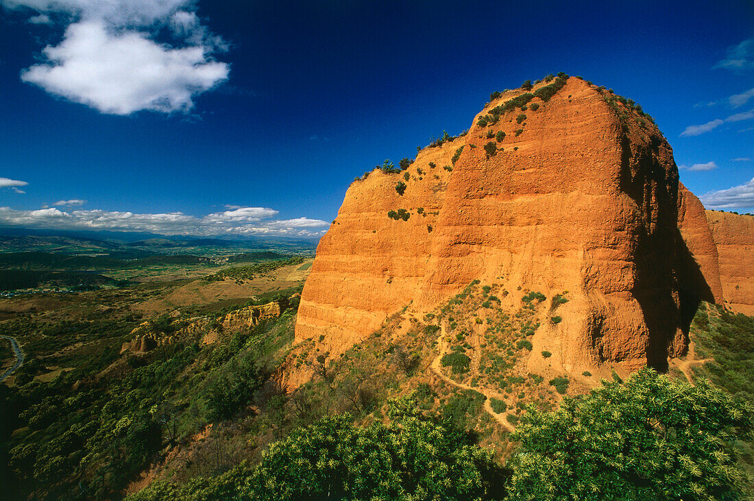 Las Medulas, Reste römischer Goldminen, Montes Aquilianos, Provinz Leon, Castilla-Leon, Spanien