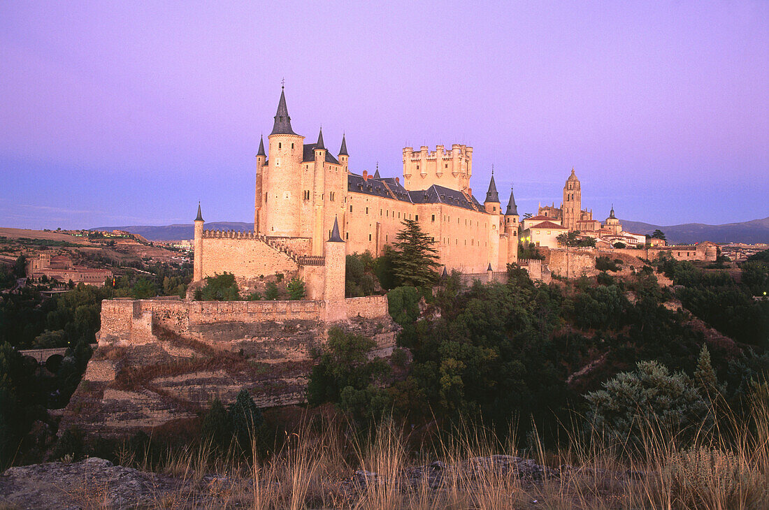 Castle,Alcazar,Segovia,Castilla-Leon,Spain