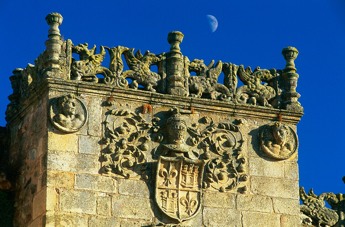 Palace,Palacio de los Golfines de Abajo,Caceres,Extremadura,Spain