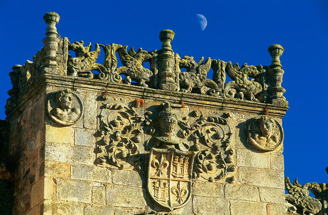 Palast,Palacio de los Golfines de Abajo,Caceres,Extremadura,Spanien