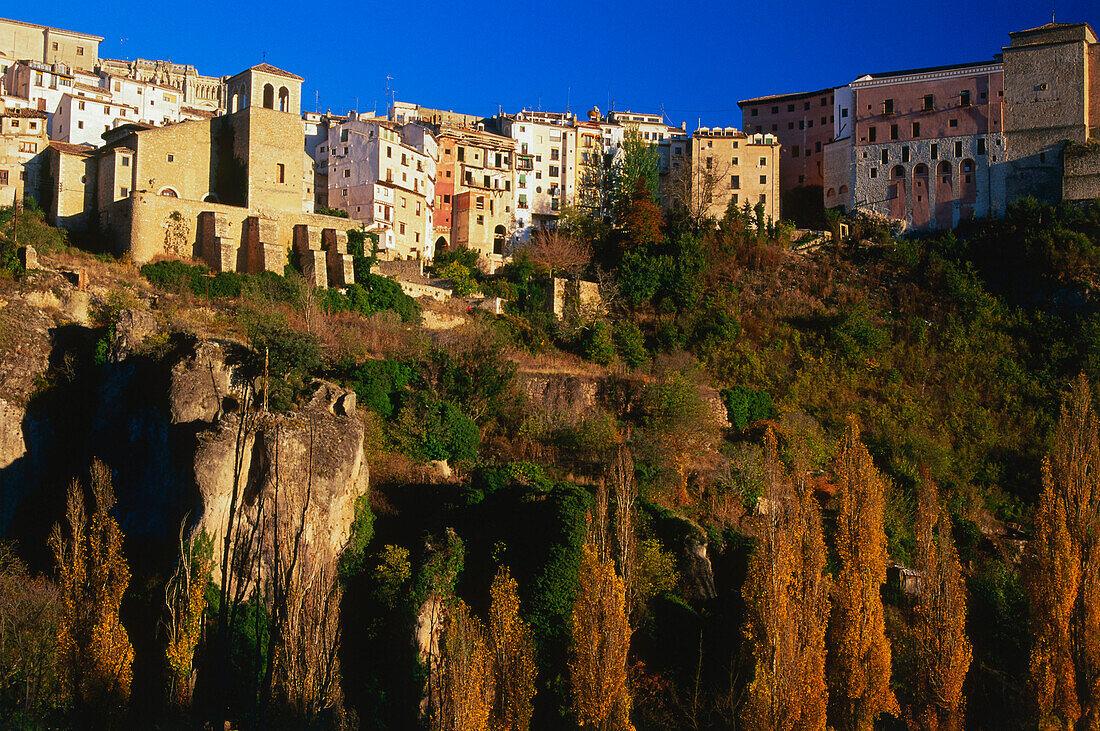 Old town,Ciudad Antigua,Ermita,Jucar-gorge,Cuenca,Castilla-La Mancha,Spain