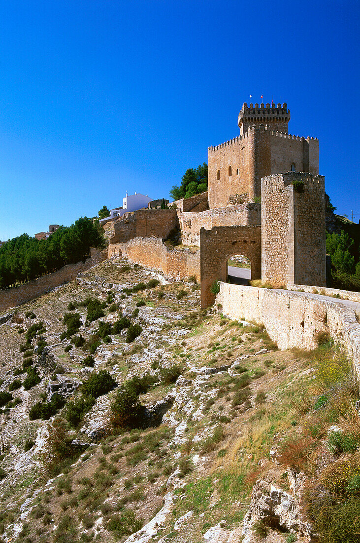 Hotel-Parador,Castle,Alarcon,Province Cuenca,Castilla-La Mancha,Spain